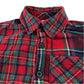 Tu 6-7 years red tartan shirt cotton