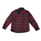 Tu 6-7 years red tartan shirt cotton