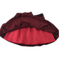 Tu 7 years red tartan skirt polyester cotton viscose wool cotton polyamide