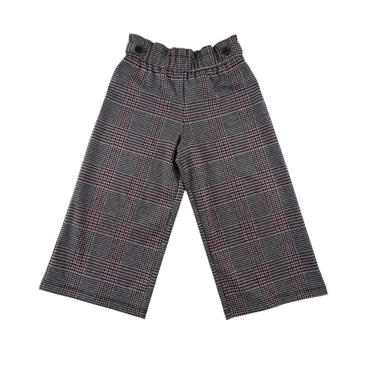 Tu 8 years grey check trousers polyester elastane