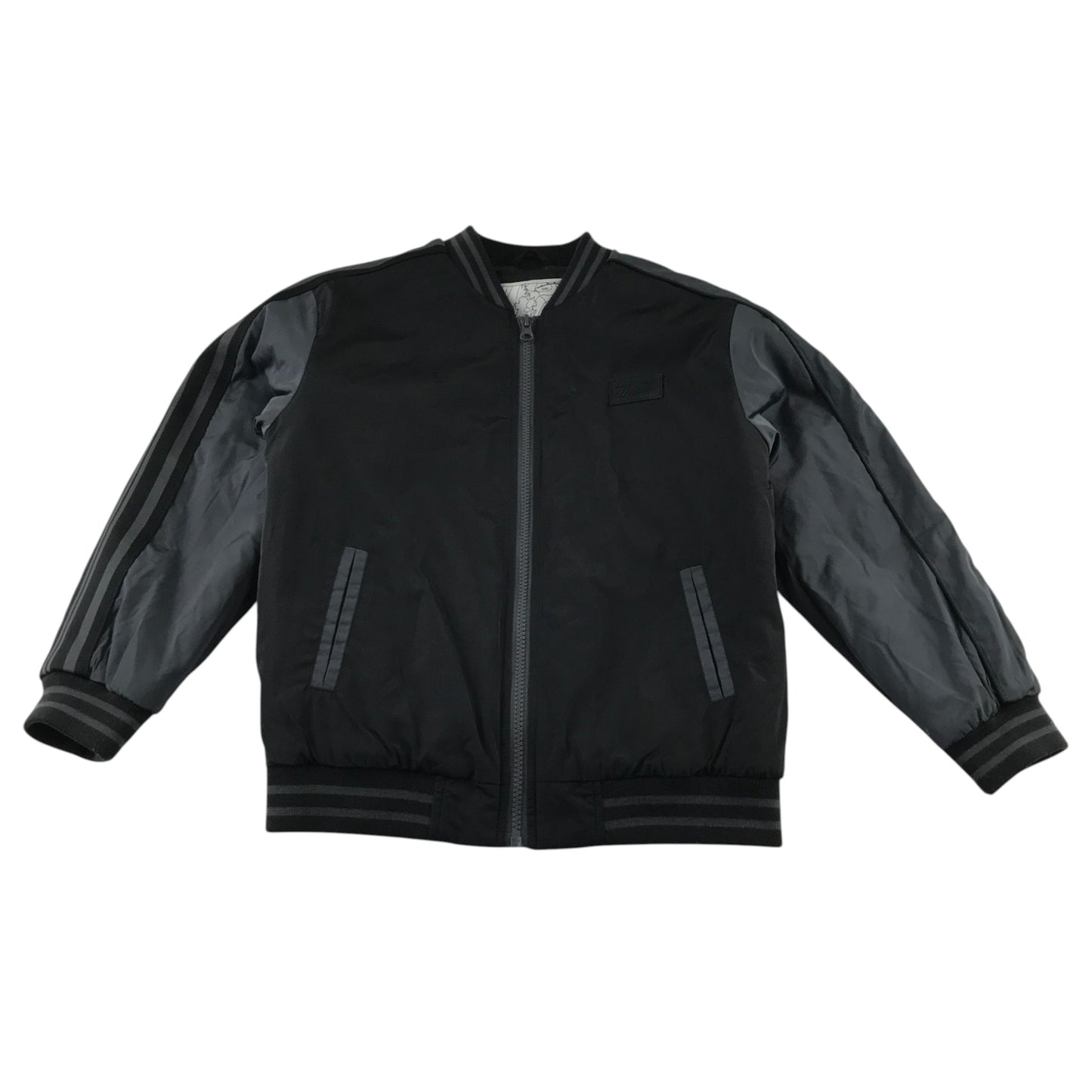 Tu 9-10 years black bomber jacket polyester