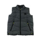 Tu 9-10 years black puffer gilet recycled polyamide recycled polyester