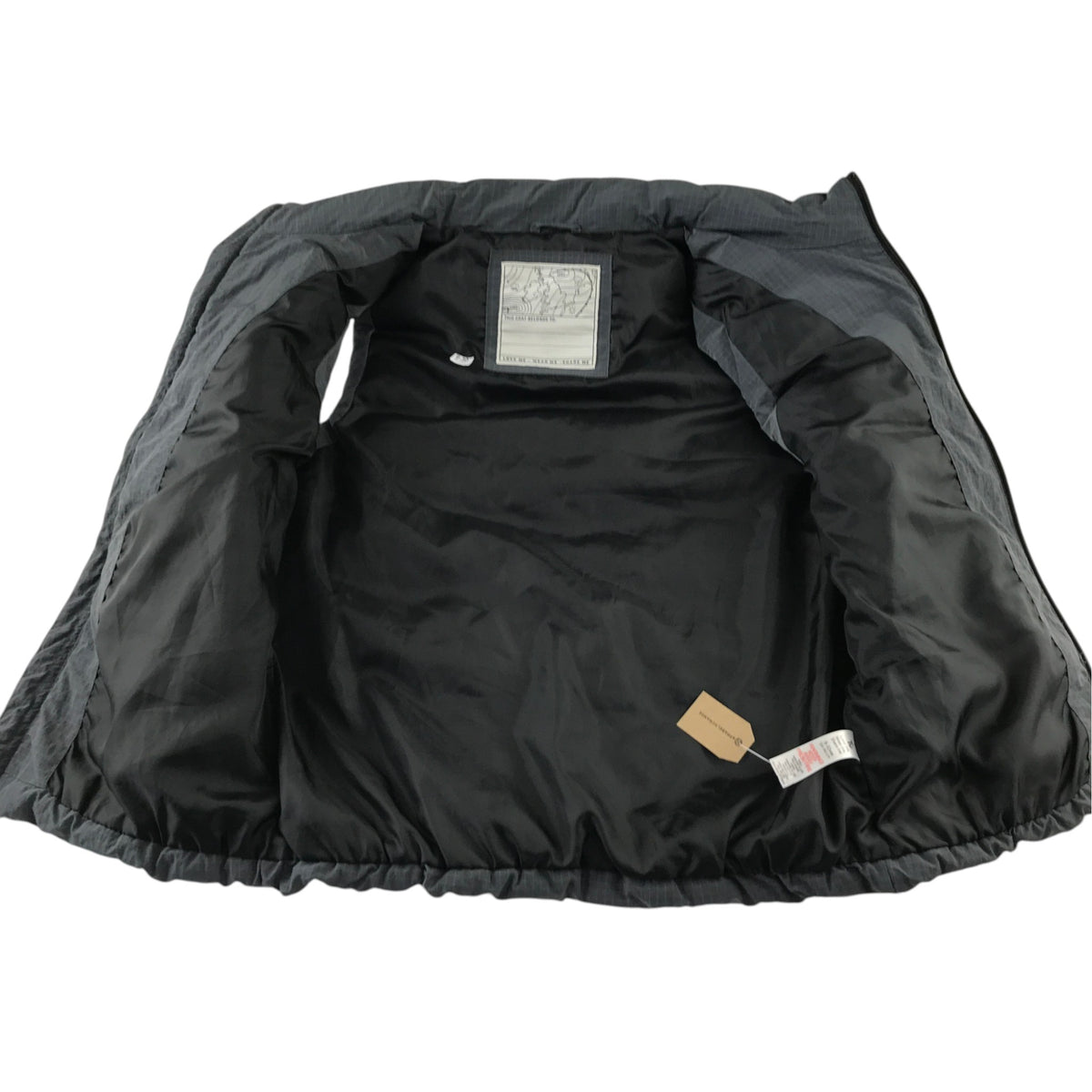 Tu 9-10 years black puffer gilet recycled polyamide recycled polyester