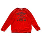 Tu 10-11 years red Festive Christmas sweater cotton polyester