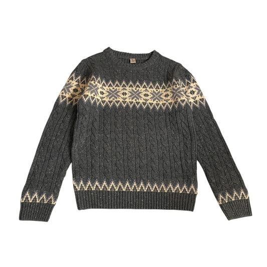 Tu 11-12 years dusty navy blue knitted jumper acrylic polyester wool mix