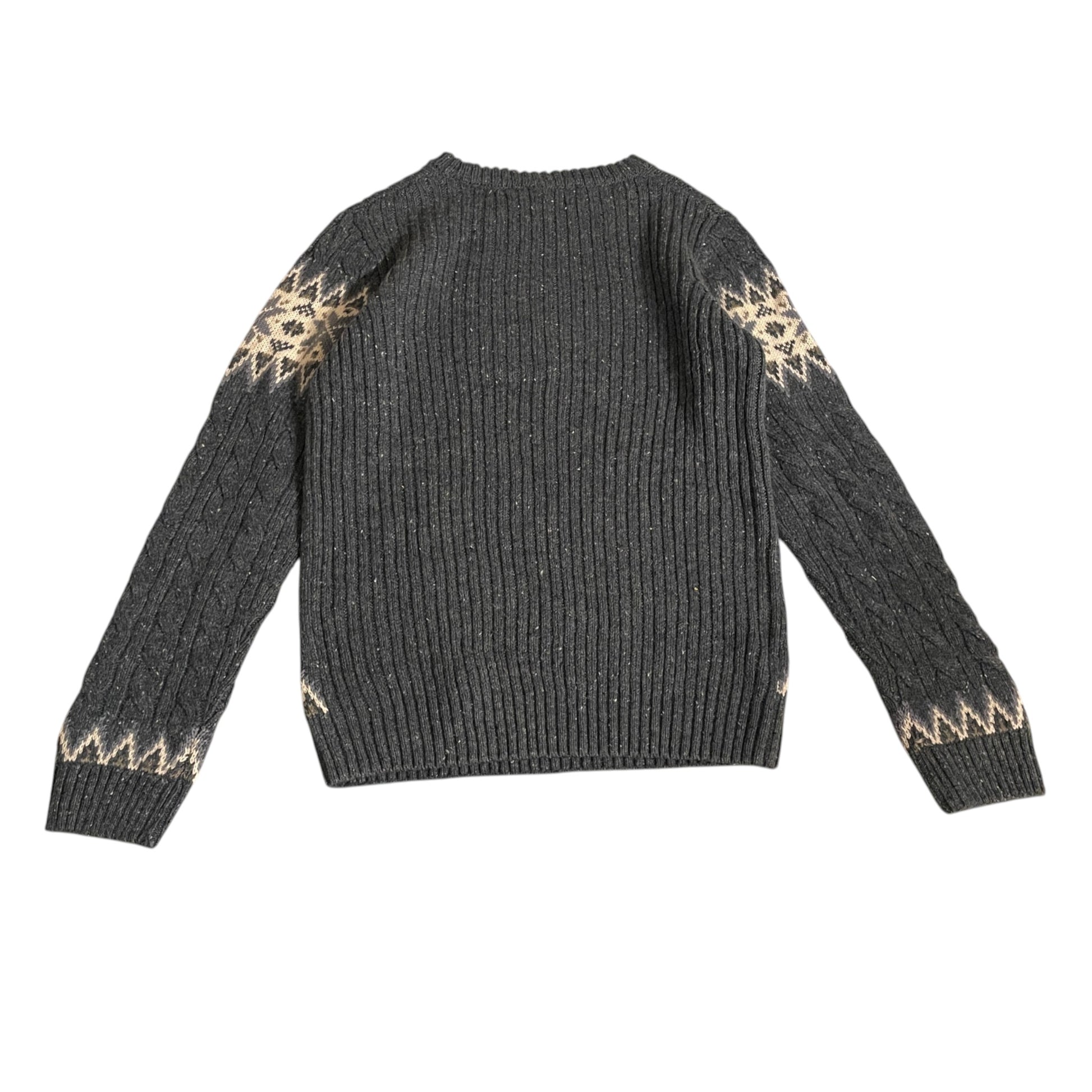 Tu 11-12 years dusty navy blue knitted jumper acrylic polyester wool mix