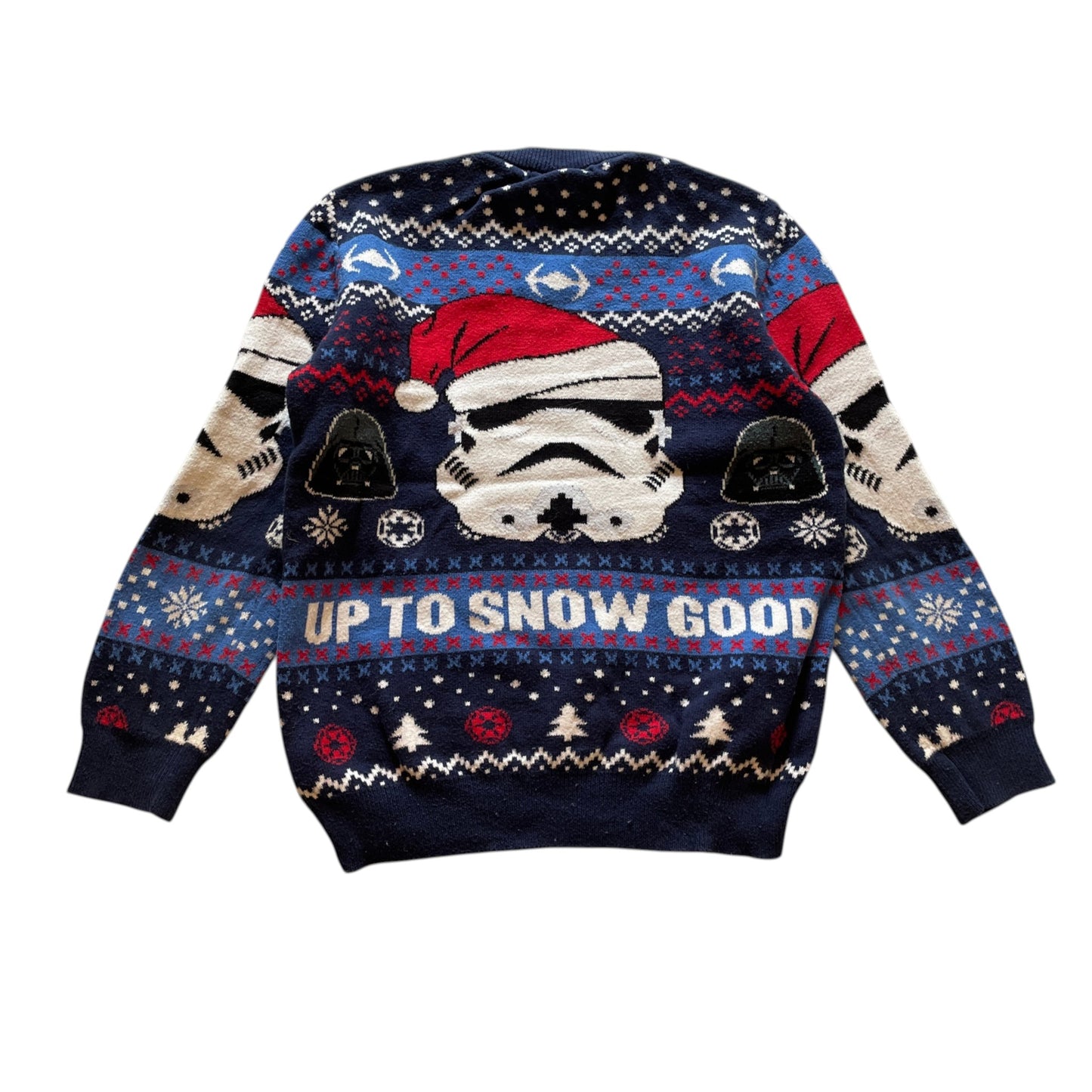 Tu 4-5 years navy blue Star Wars Stormtrooper flipsequin cotton