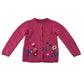 Tu 4-5 years pink cardigan embroidered cotton acrylic