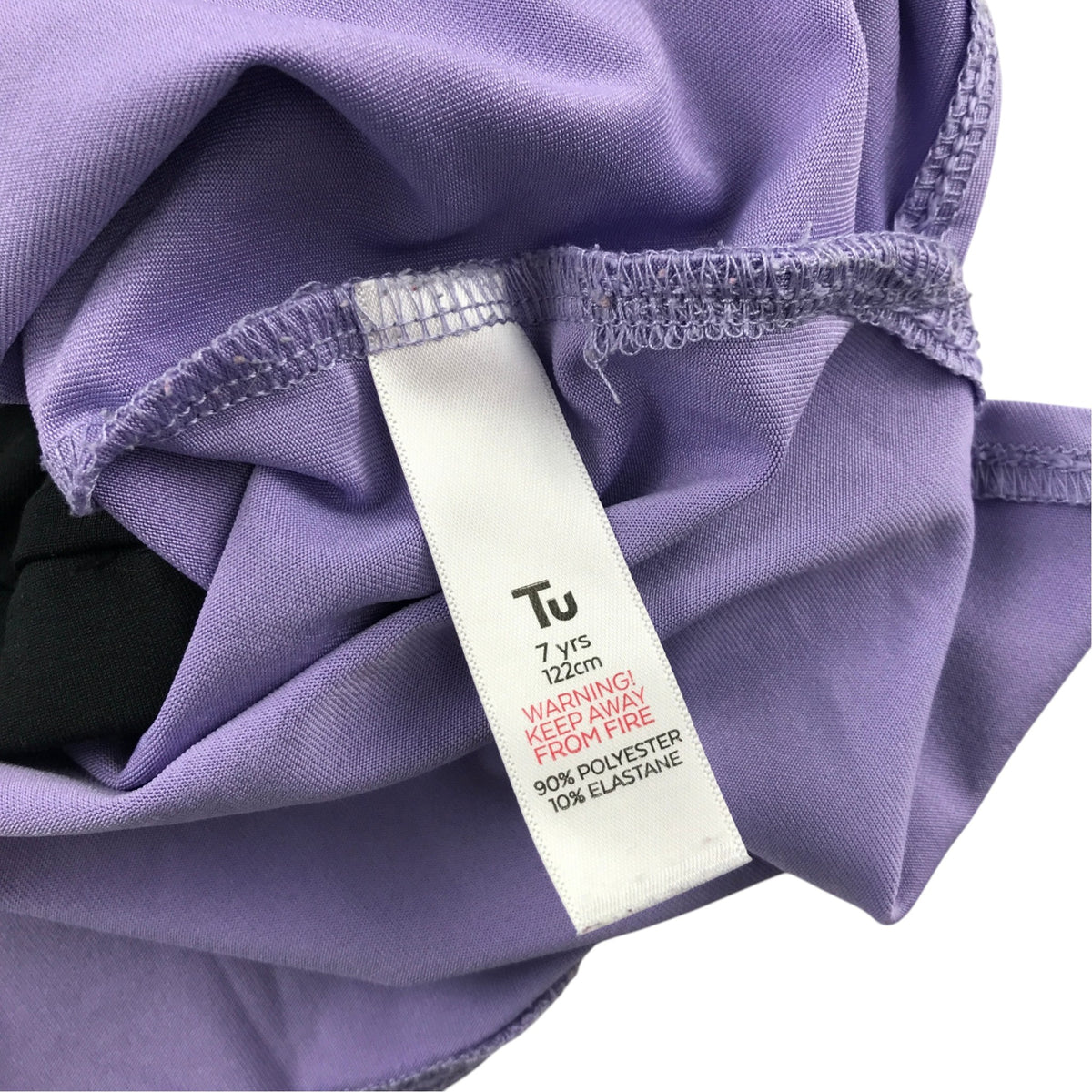 Tu 6-7 years lilac sport top sequin Happy polyester elastane