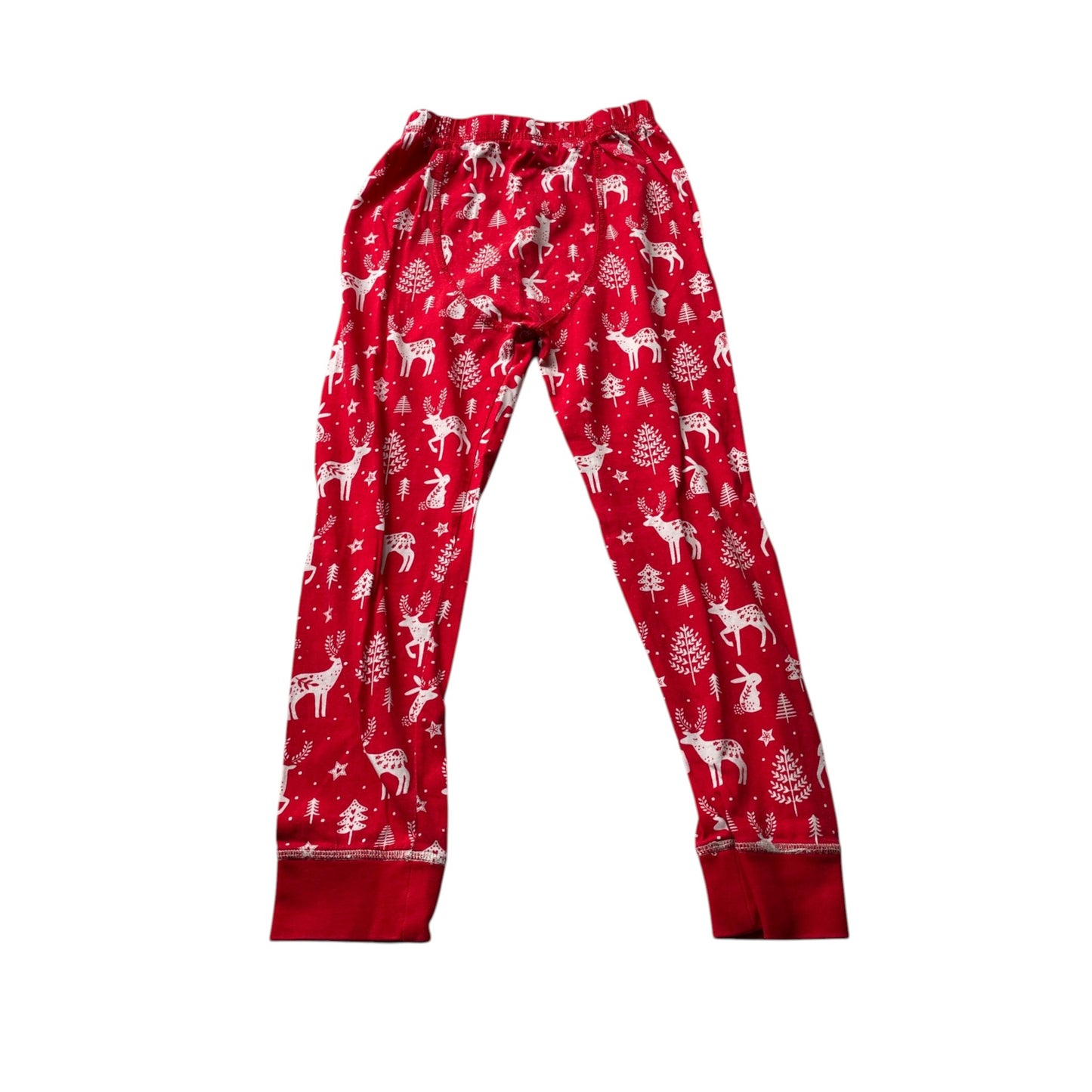 Tu 6-7 years red Christmas pyjama set cotton