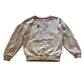 Tu 7-8 years grey Rudolph Christmas sweater cotton polyester viscose