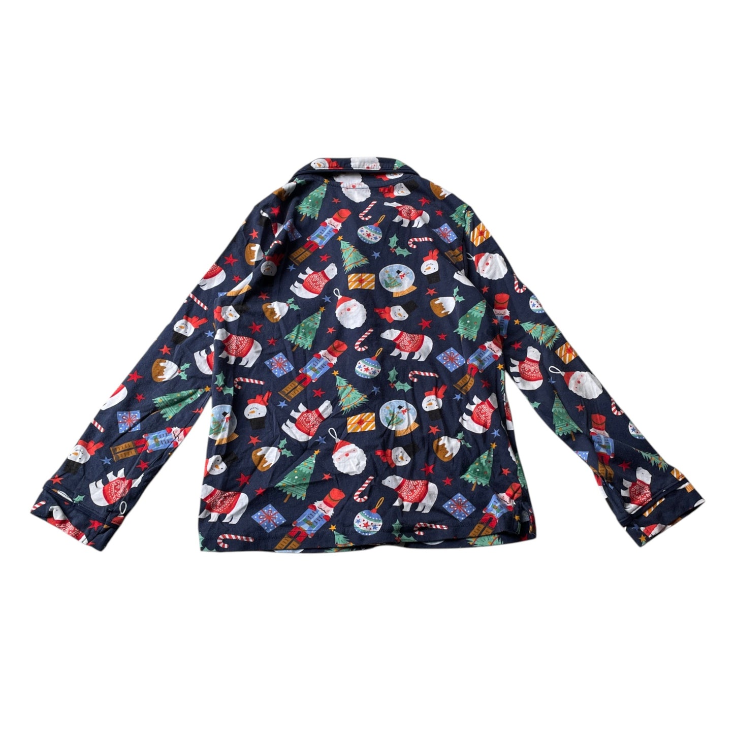 Tu 7-8 years navy blue Christmas pyjama set cotton