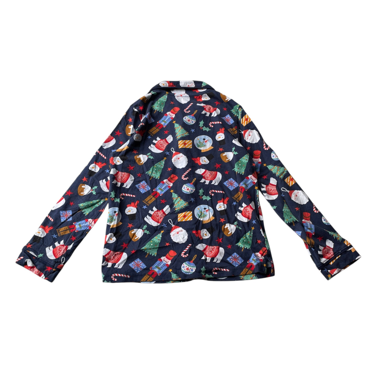 Tu 7-8 years navy blue Christmas pyjama set cotton