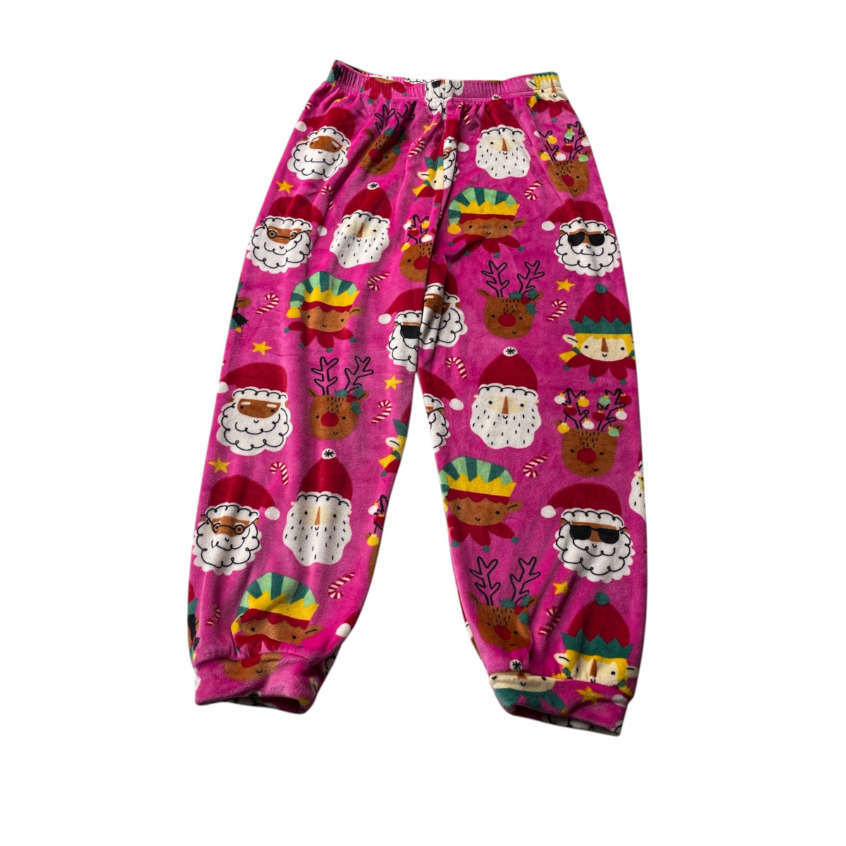 Tu 7-8 years pink Christmas pyjama set polyester elastane