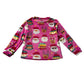 Tu 7-8 years pink Christmas pyjama set polyester elastane