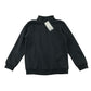 Tu 8-9 years dark grey sweater jersey half zip cotton polyester