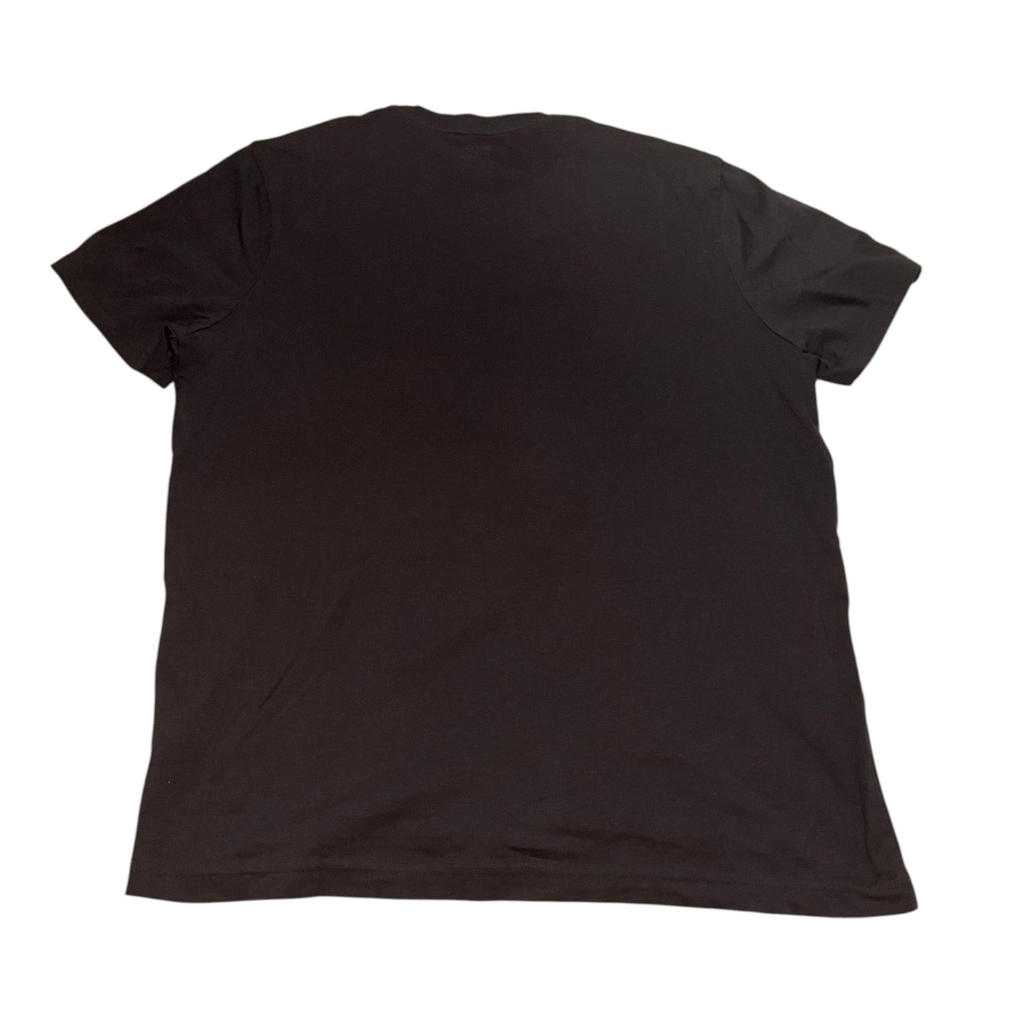 Tu M men's black t-shirt Christmas biker reindeer cotton