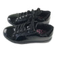 Tu size 2 black glossy trainers