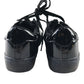 Tu size 2 black glossy trainers