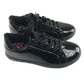 Tu size 2 black glossy trainers