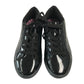 Tu size 2 black glossy trainers