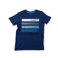 Jack and Jones t-shirt 7-8 years blue print pattern short sleeve cotton