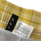 Unbranded S yellow check skirt