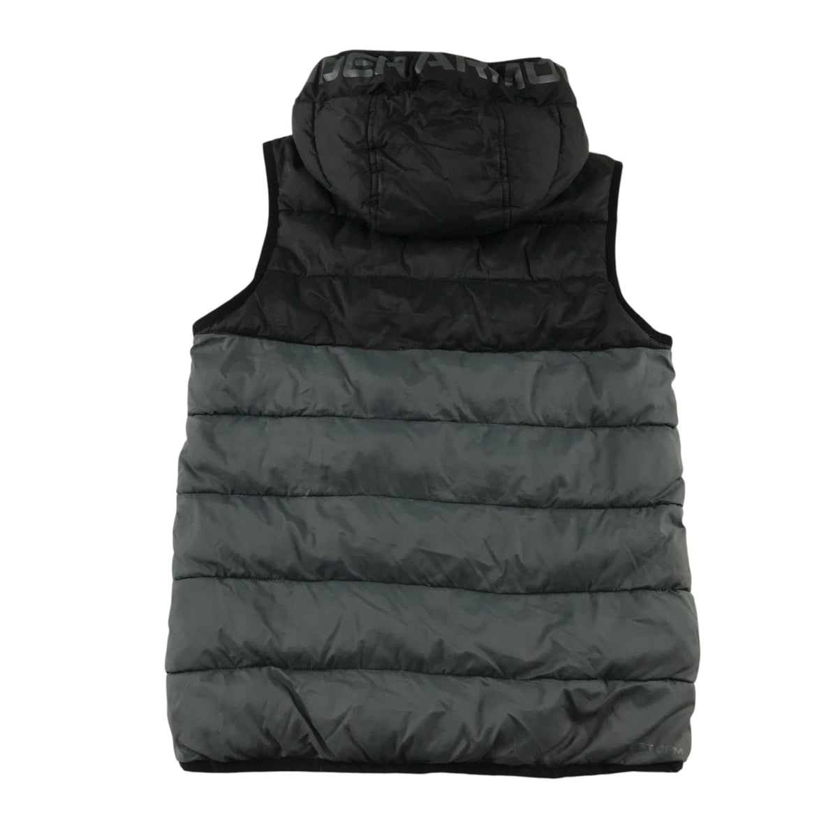 Under Armour 10-11 years grey puffer gilet polyester