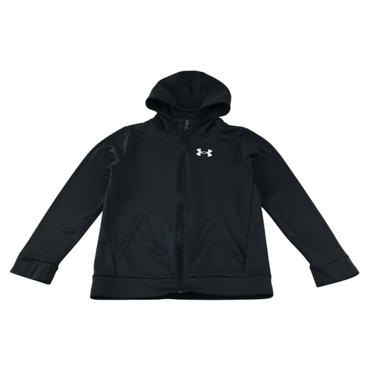 Under Armour 10-12 years black full zip tracksuit hoodie