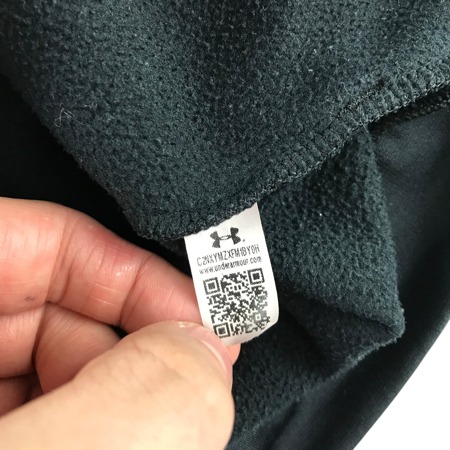 Under Armour 10-12 years black full zip tracksuit hoodie