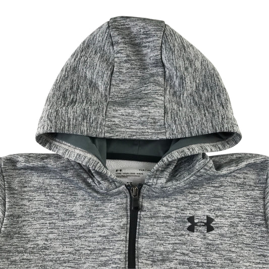 Under Armour 12-13 years grey sport hoodie zip up polyester