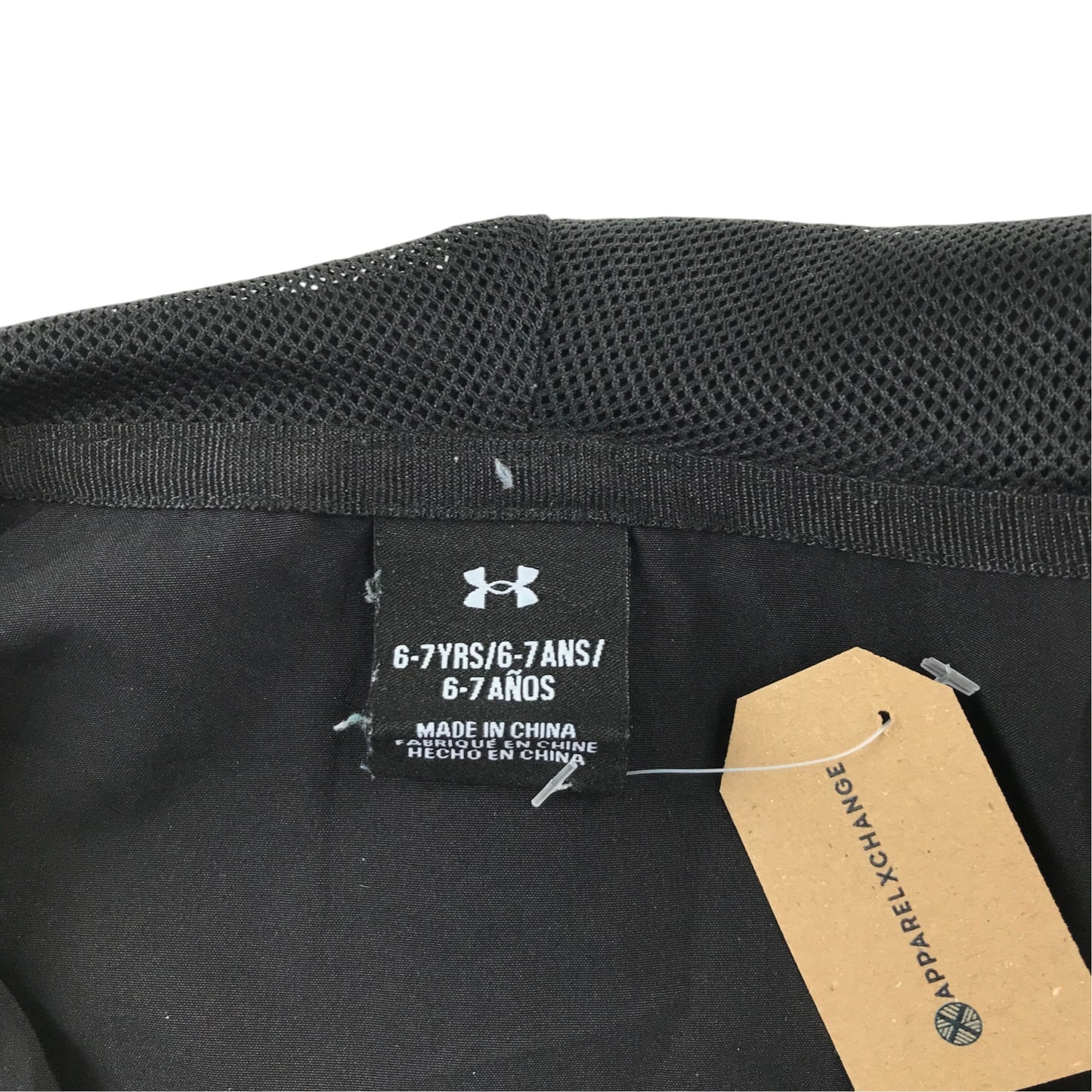 Under Armour 6-7 years black light jacket polyester