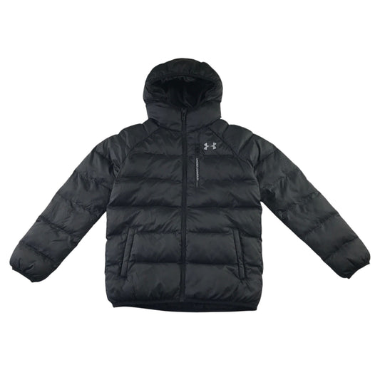 Under Armour 10-11 years black puffer jacket polyester