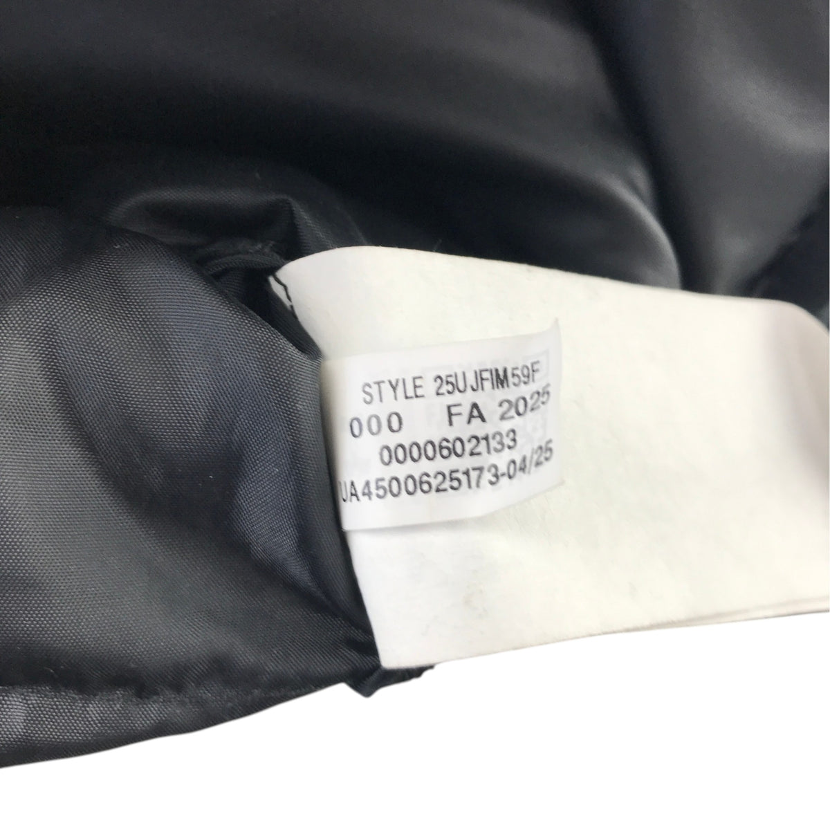 Under Armour 10-11 years black puffer jacket polyester