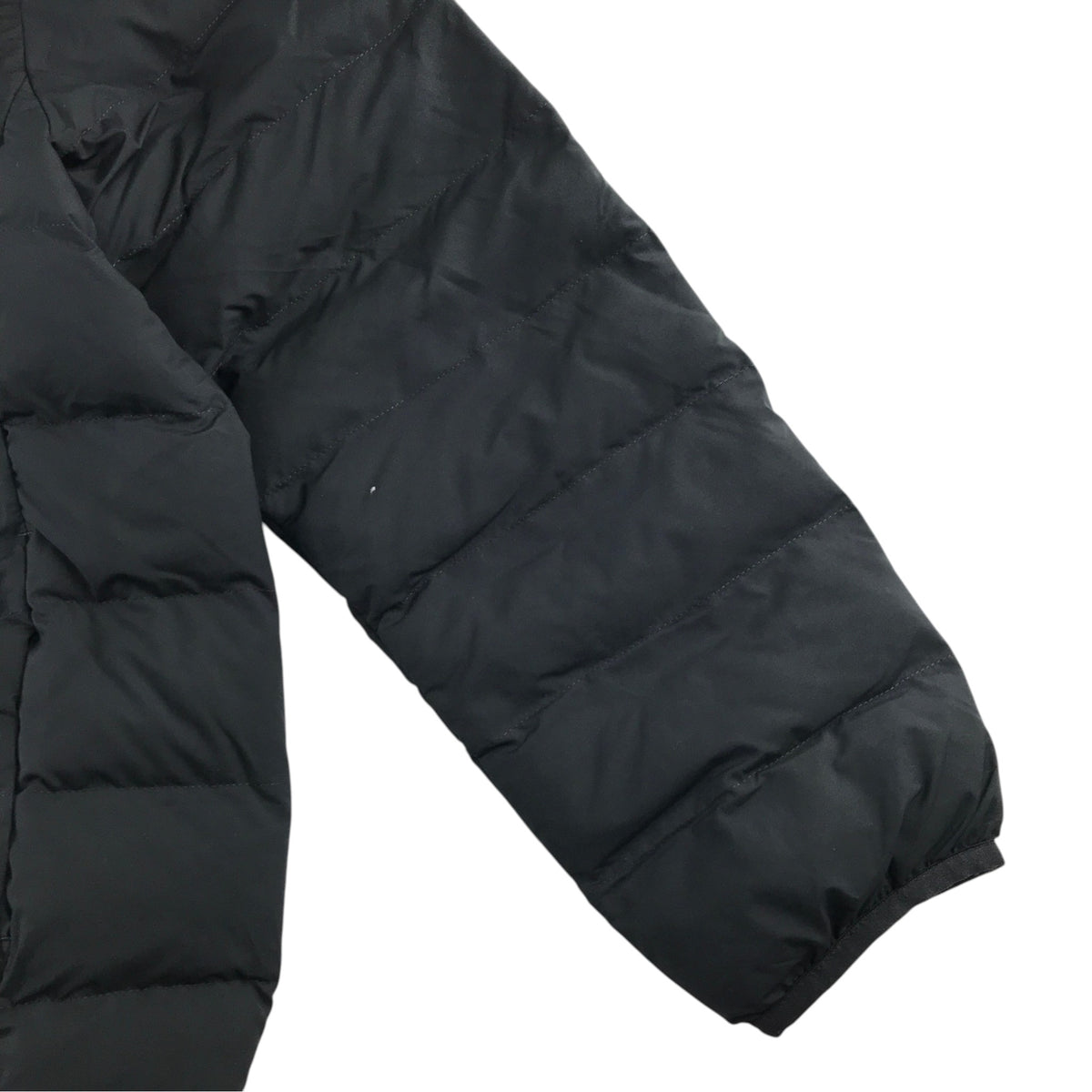 Uniqlo 9-10 years black puffer jacket polyester recycled polyester