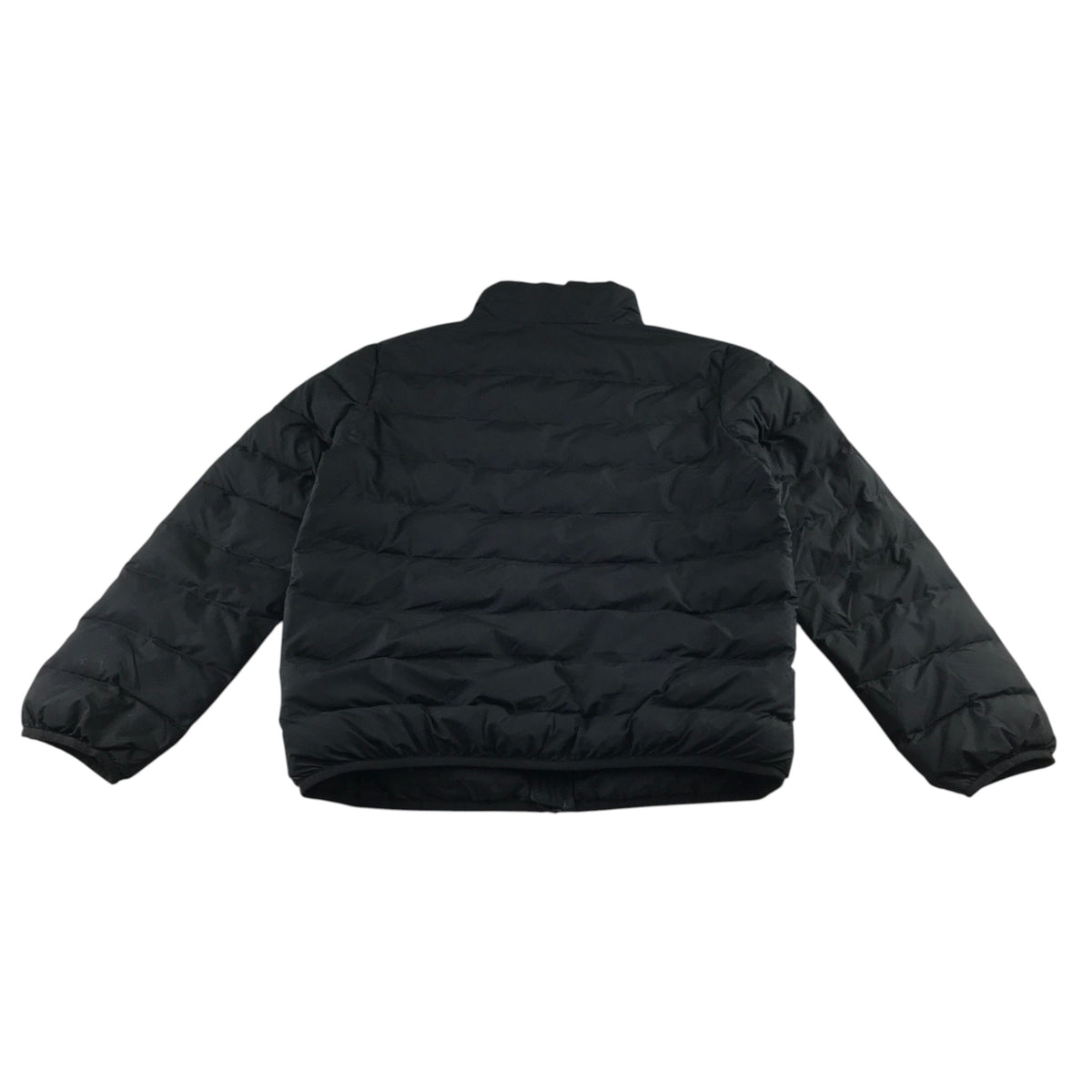 Uniqlo 9-10 years black puffer jacket polyester recycled polyester