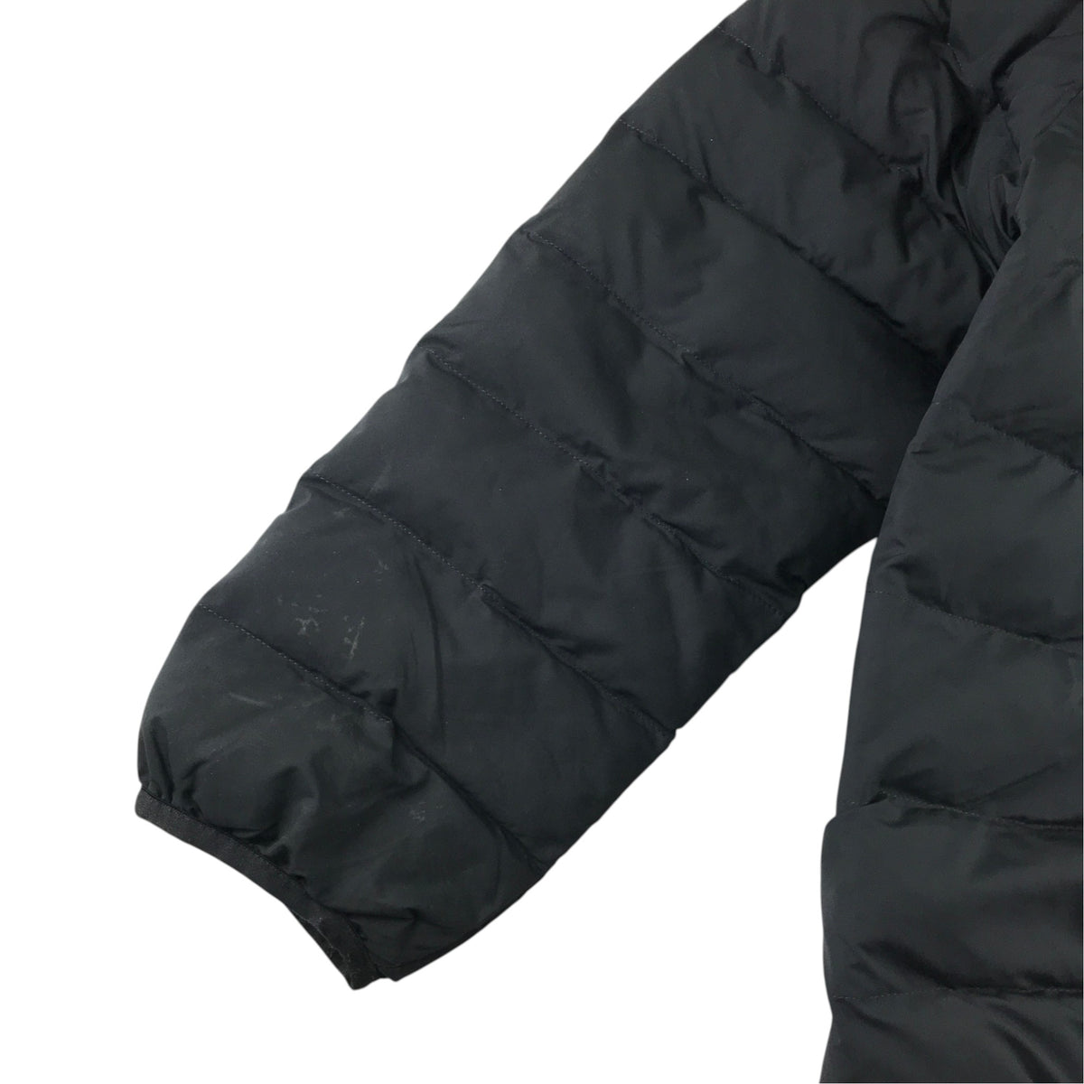Uniqlo 9-10 years black puffer jacket polyester recycled polyester