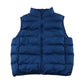 Uniqlo 7-8 years blue gilet full zip puffer polyester