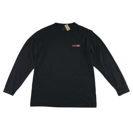 Vans size M black long sleeve cotton t-shirt