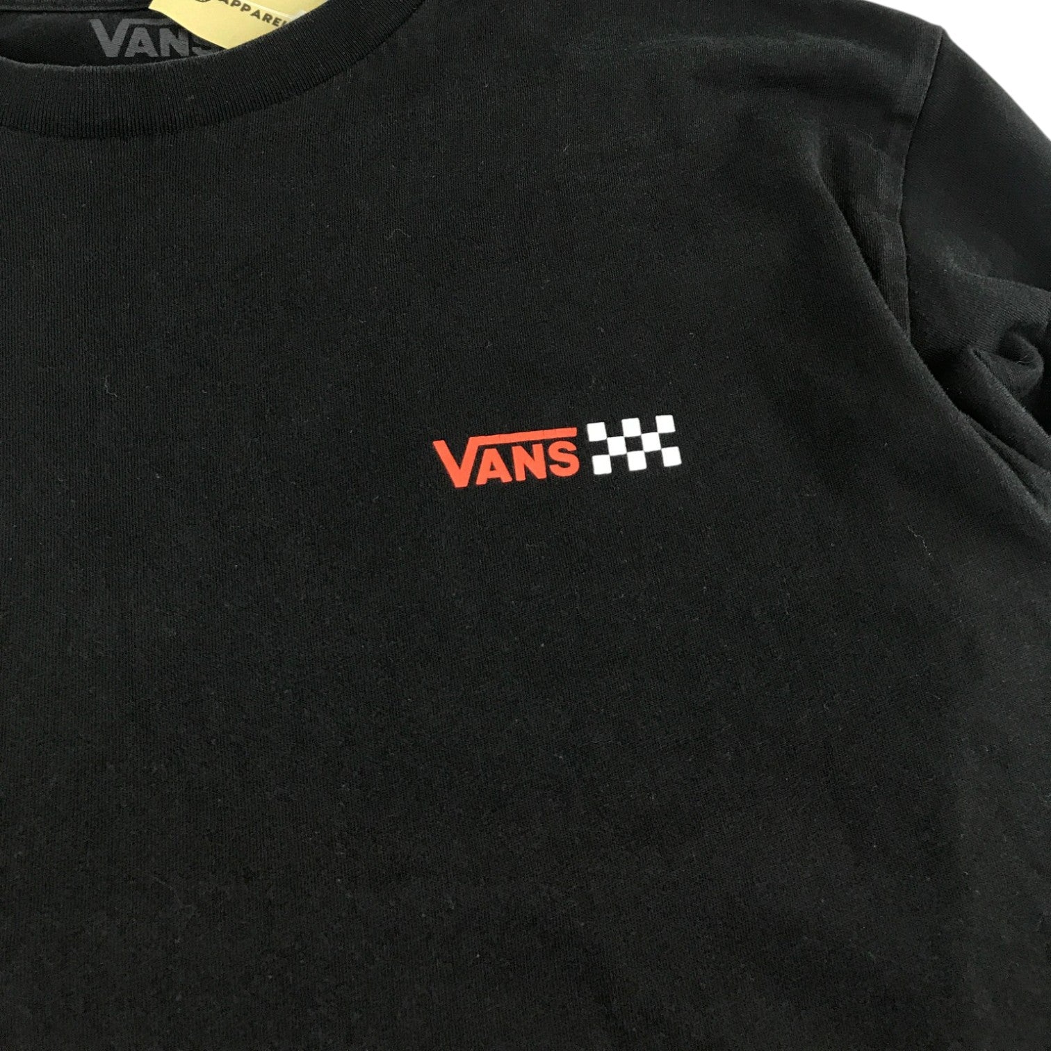 Vans size M black long sleeve cotton t-shirt
