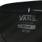 Vans size M black long sleeve cotton t-shirt