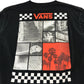Vans size M black long sleeve cotton t-shirt