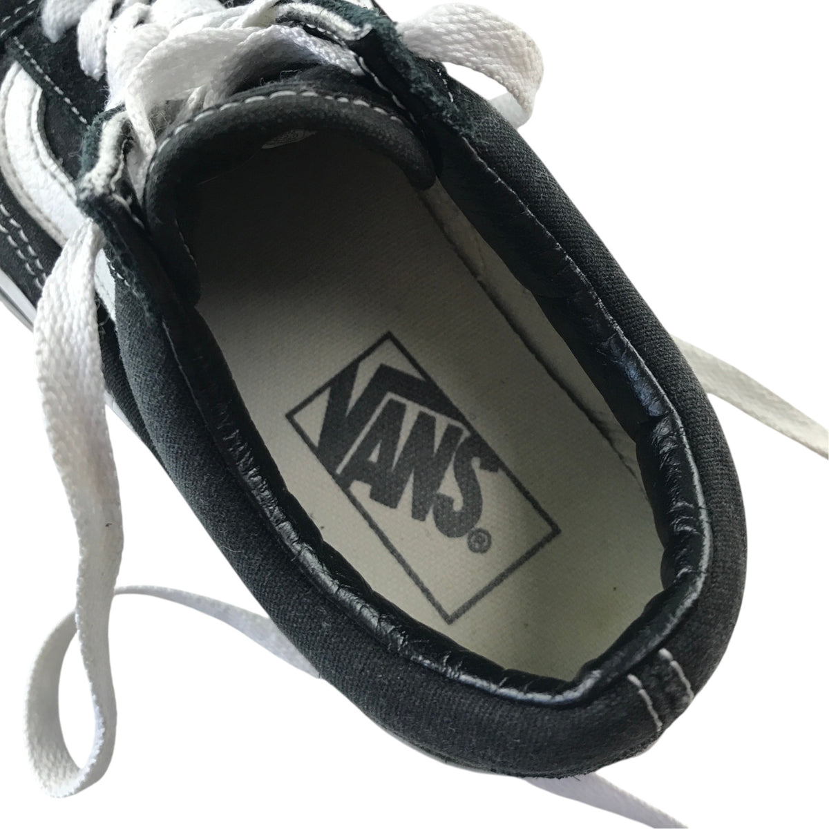 Vans size UK 3 black trainers