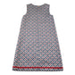 Vineard Vines 9-10 years dress navy red whales A-line cotton spandex