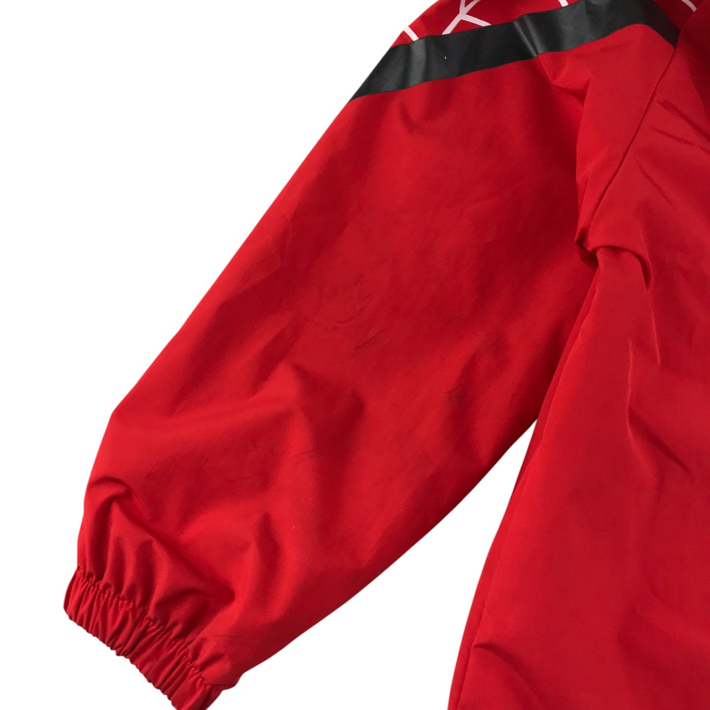 Spiderman light jacket 5-7 years red with hood