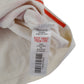 Nutmeg t-shirt 5-6 years white with orange strips and blue Stegosaurus
