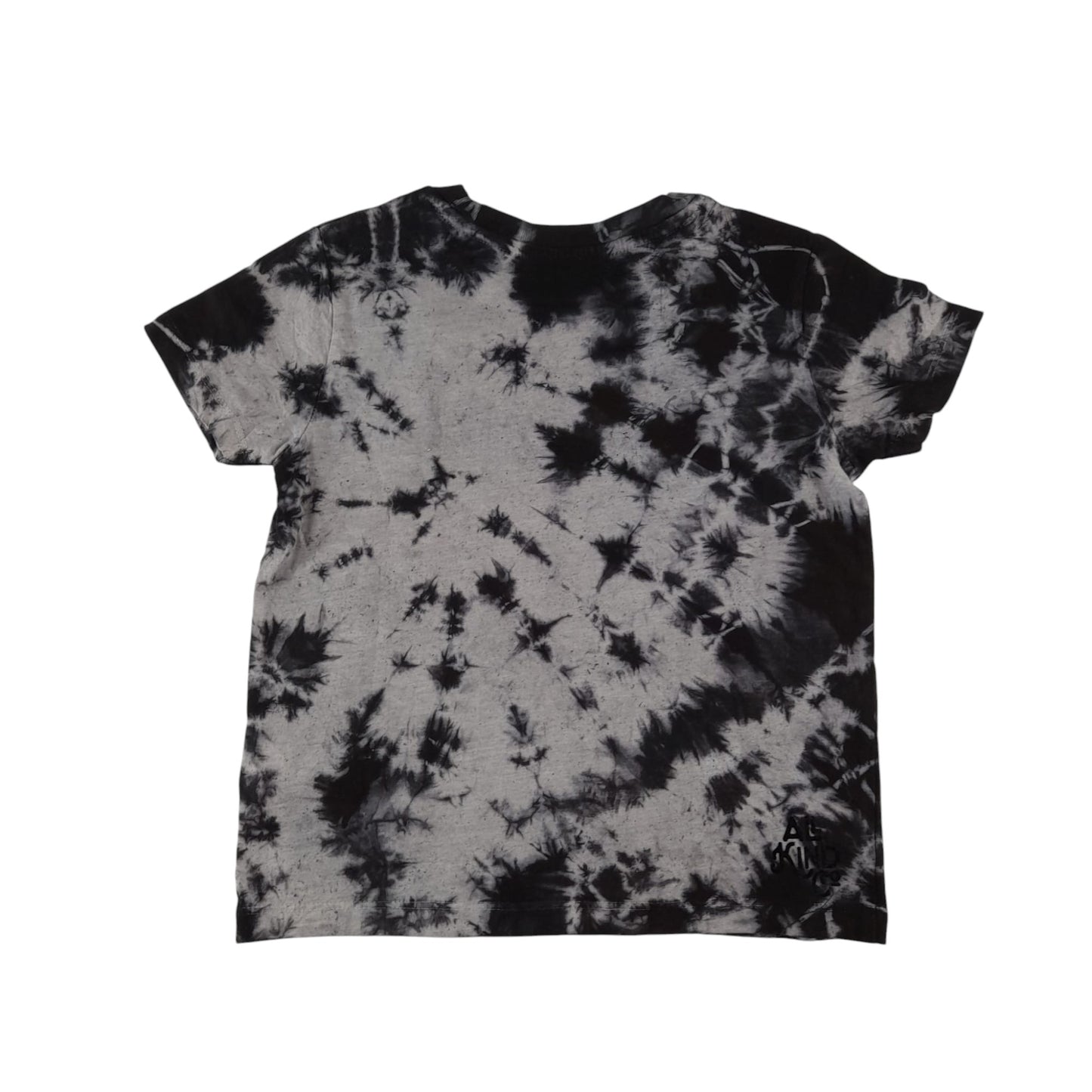 Stanley Stella t-shirt 5-6 years grey and black splash design cotton
