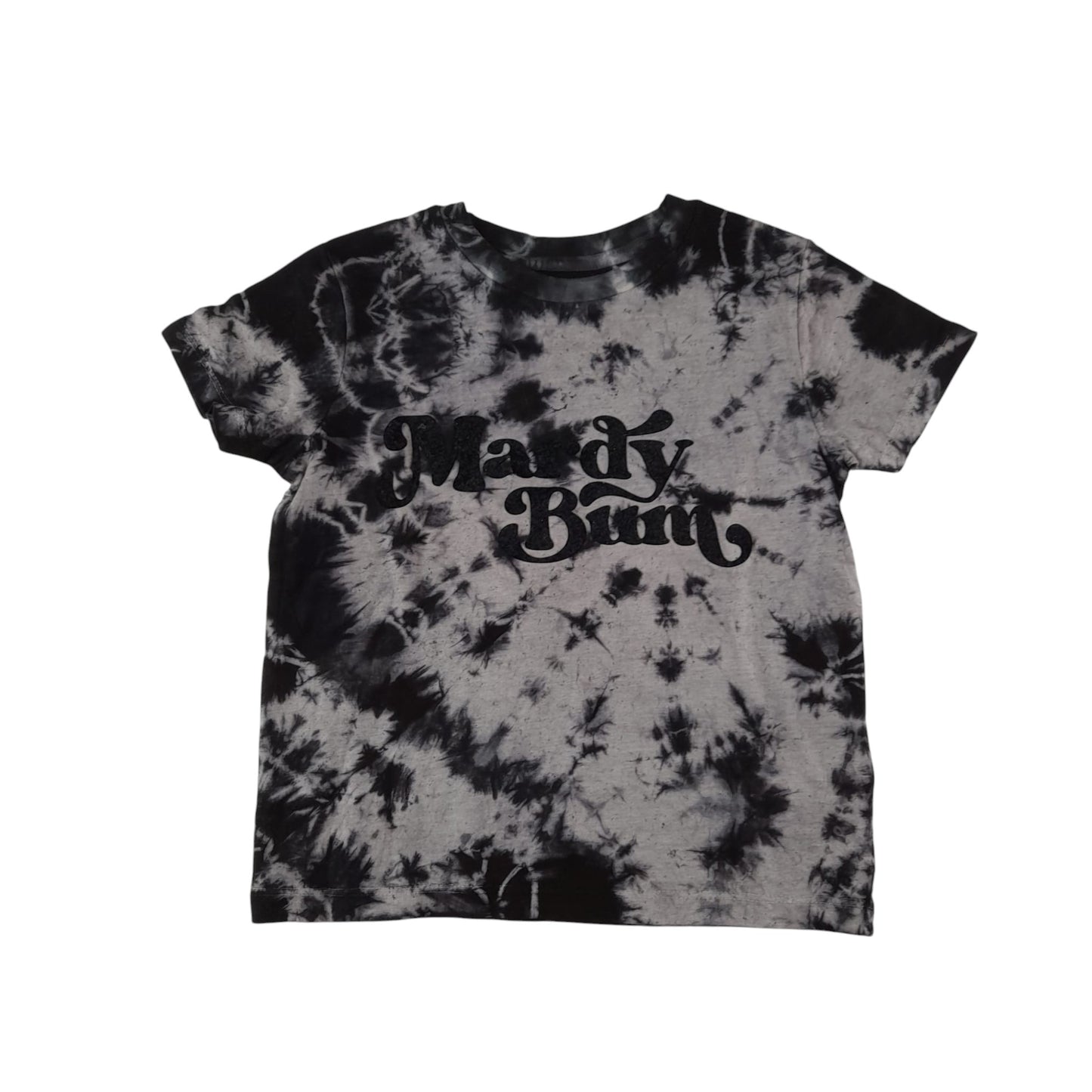 Stanley Stella t-shirt 5-6 years grey and black splash design cotton