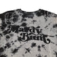 Stanley Stella t-shirt 5-6 years grey and black tie dye Mardy Bum cotton