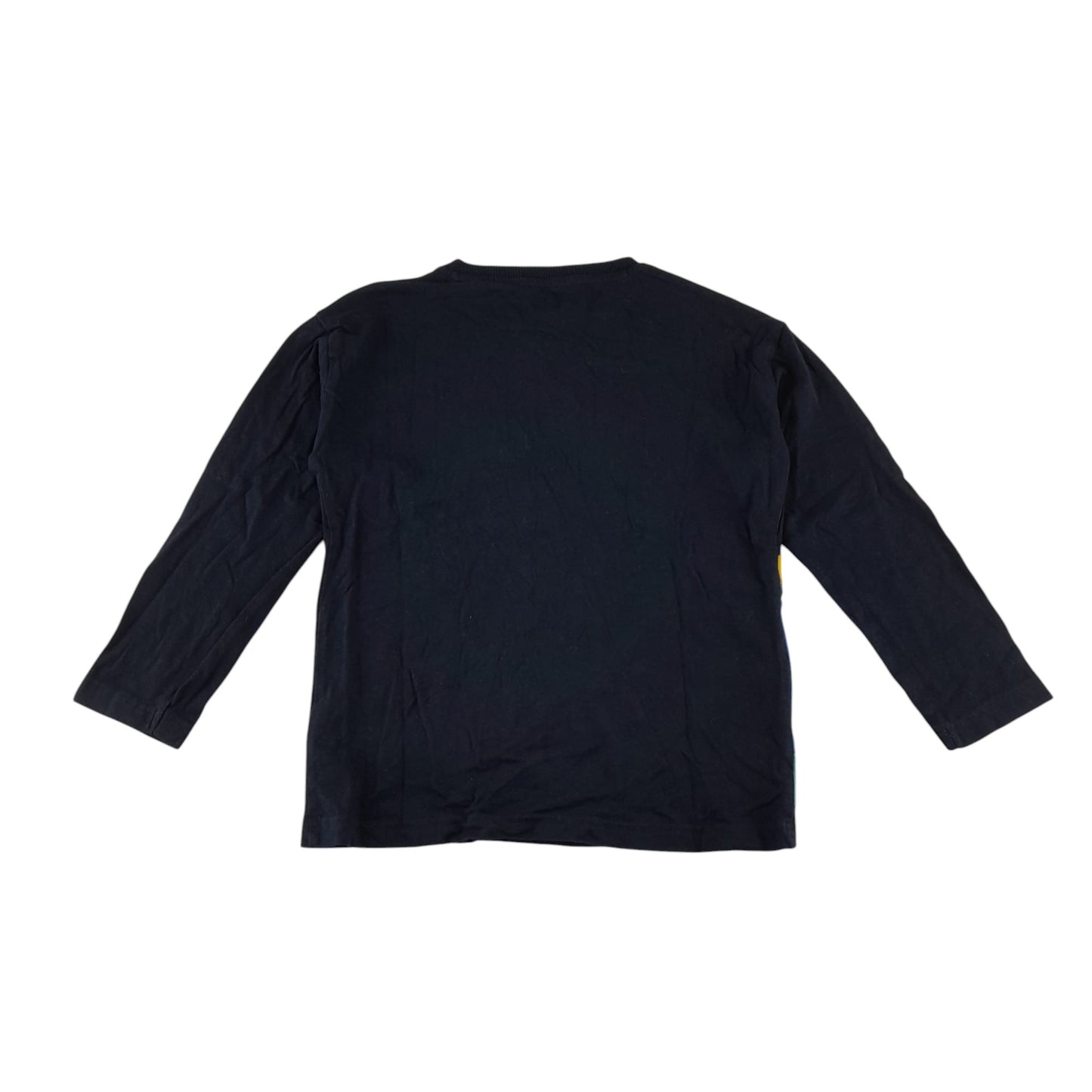 Next t-shirt 5-6 years navy embroidered animal design cotton